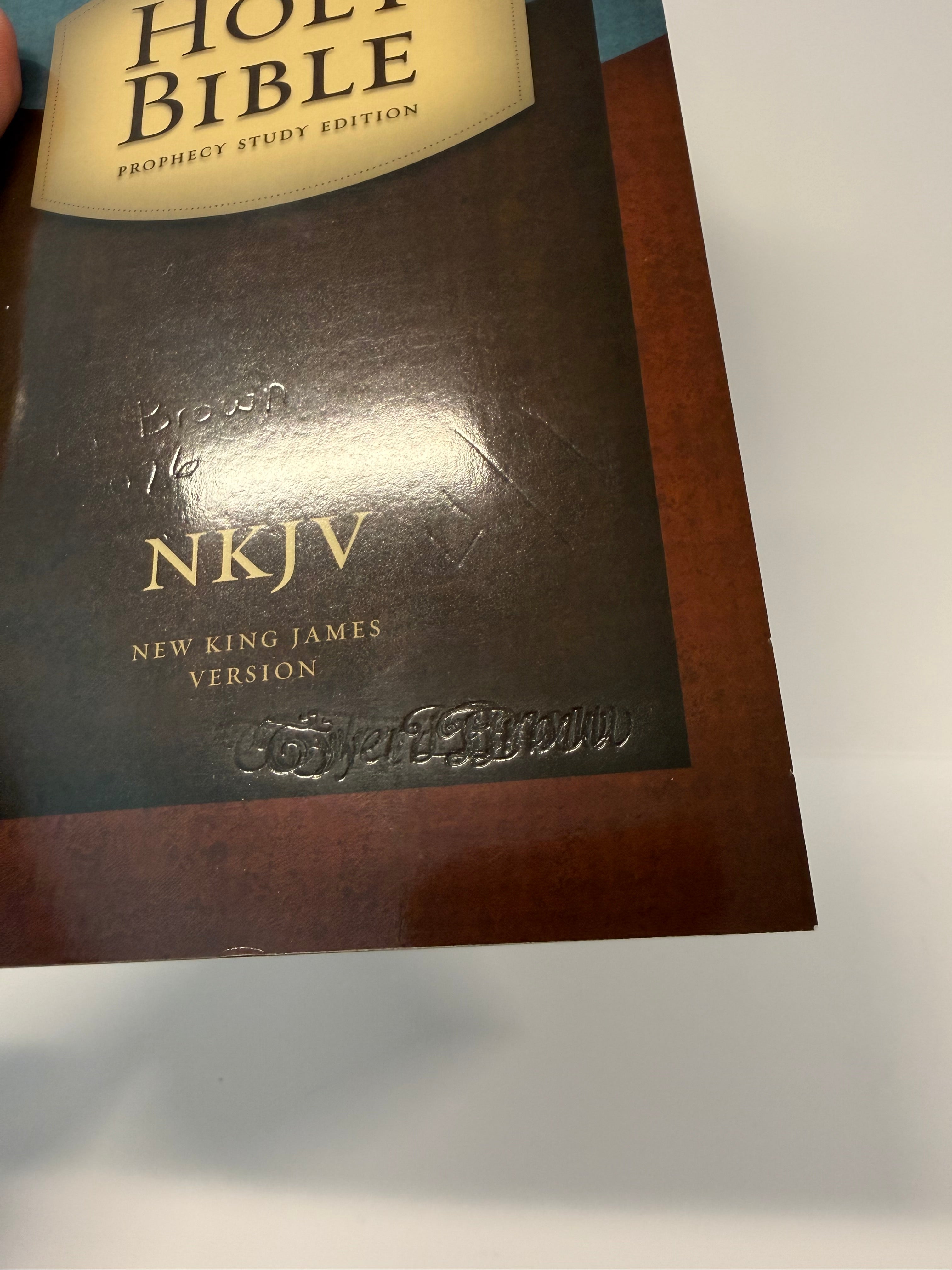ONE-OF-A-KIND Paperback | NKJV Prophecy Study Bible