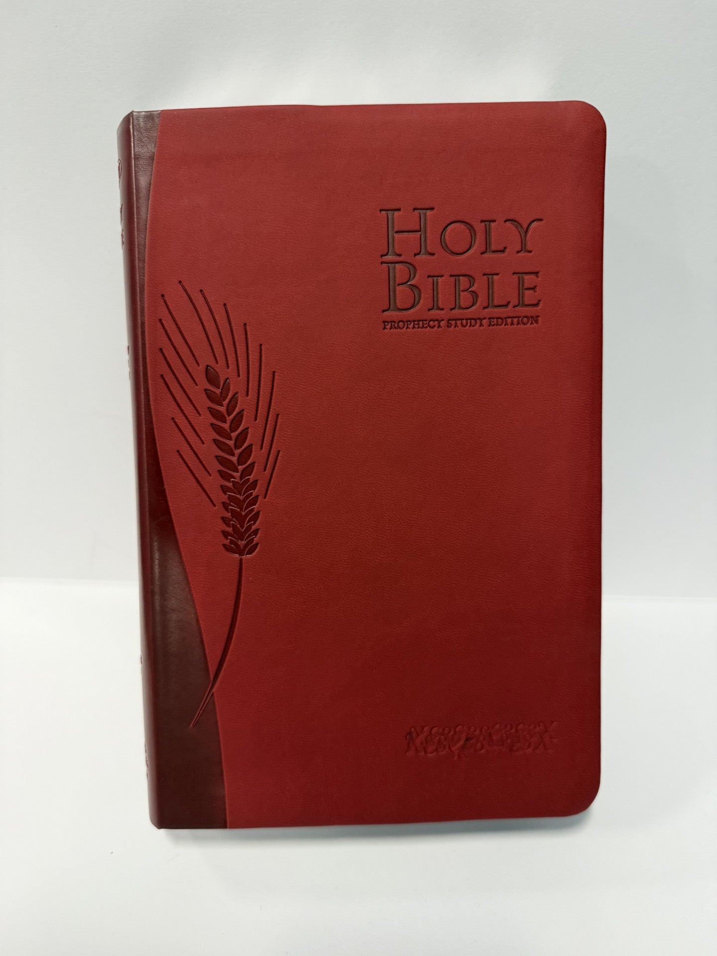 ONE-OF-A-KIND Red Leathersoft | NKJV Prophecy Study Bible