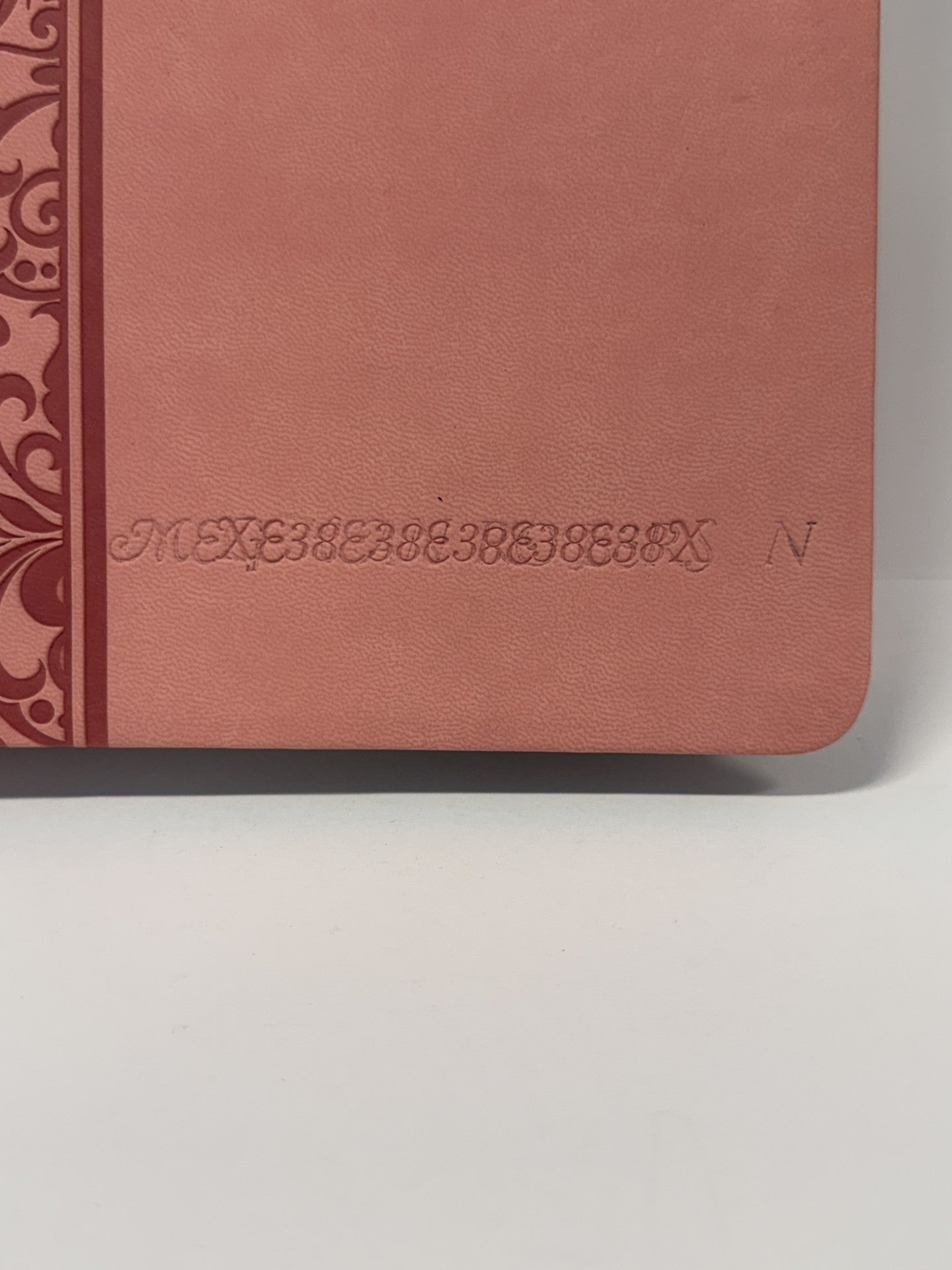ONE-OF-A-KIND Peachy Pink Leathersoft | NKJV Prophecy Study Bible