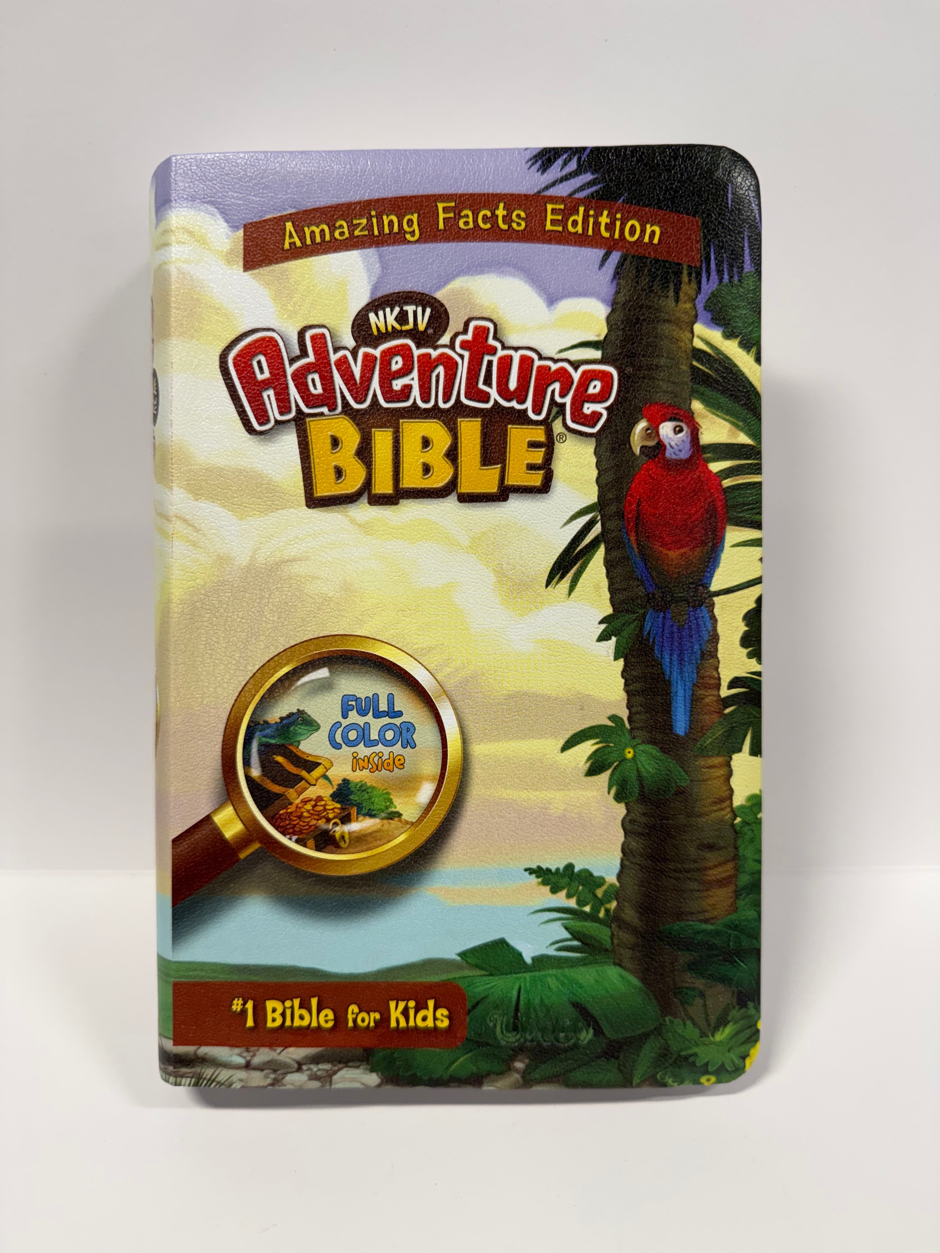 ONE-OF-A-KIND Deal - NKJV Adventure Bible for Kids (softcover) by Amazing Facts