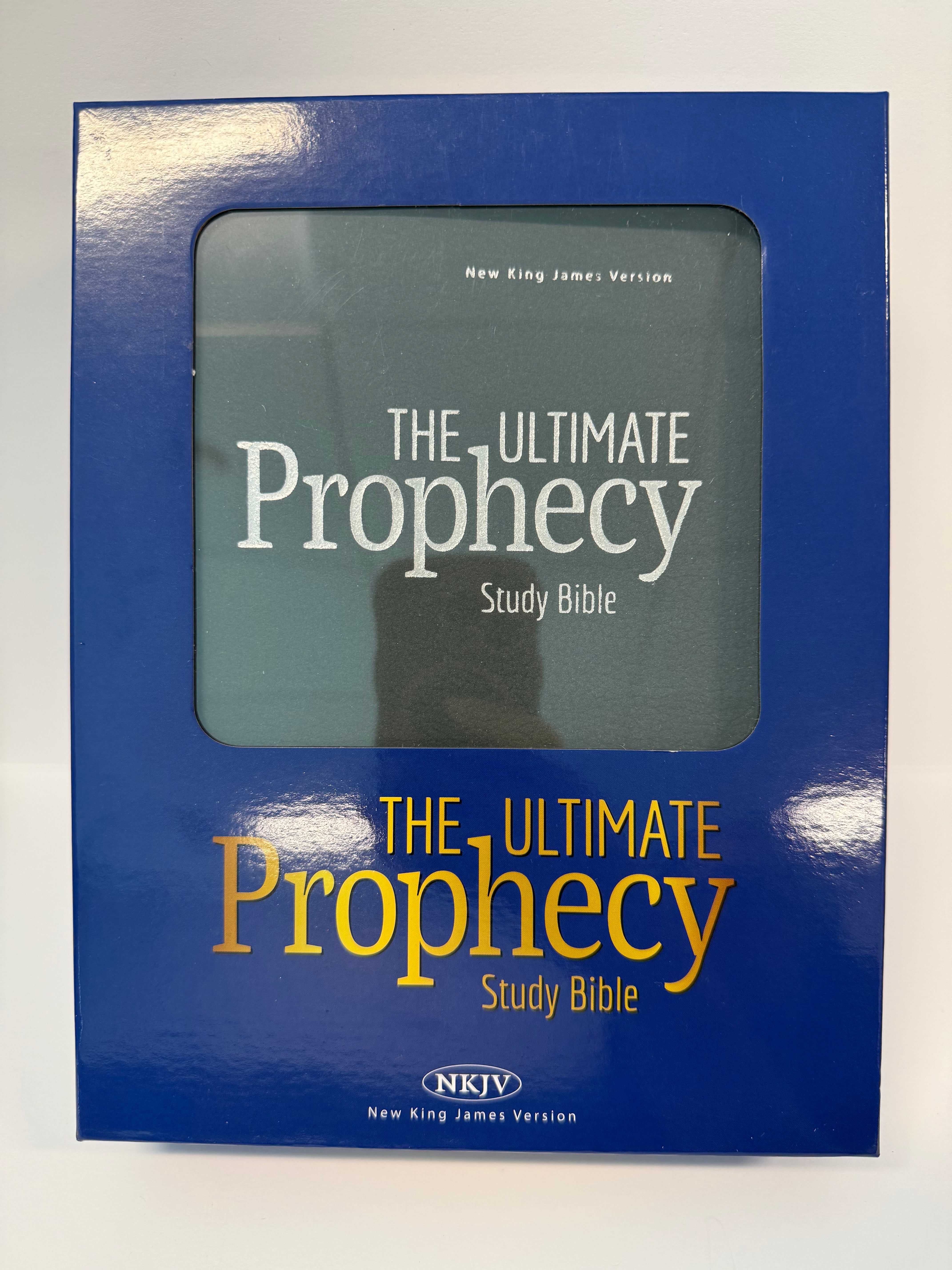 ONE-OF-A-KIND The Ultimate Prophecy Study Bible - Gray Leather by Amazing Facts
