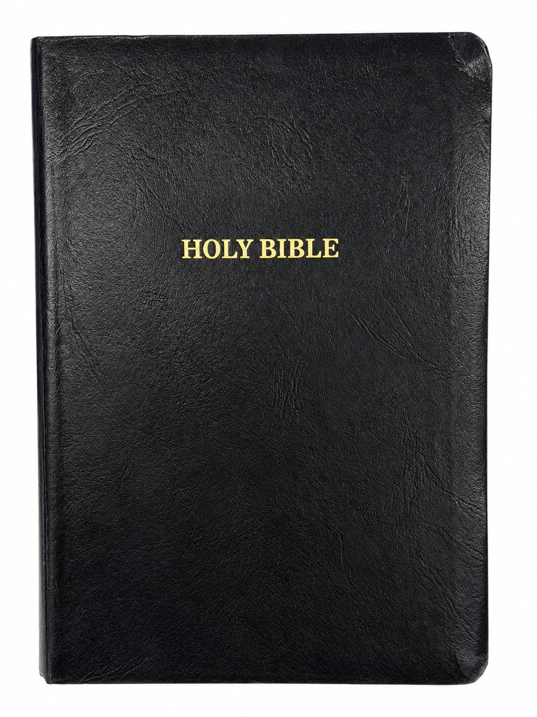 ONE-OF-A-KIND KJV Super Giant Print Reference Bible (Thumb-Indexed) Black Leathersoft by Thomas Nelson
