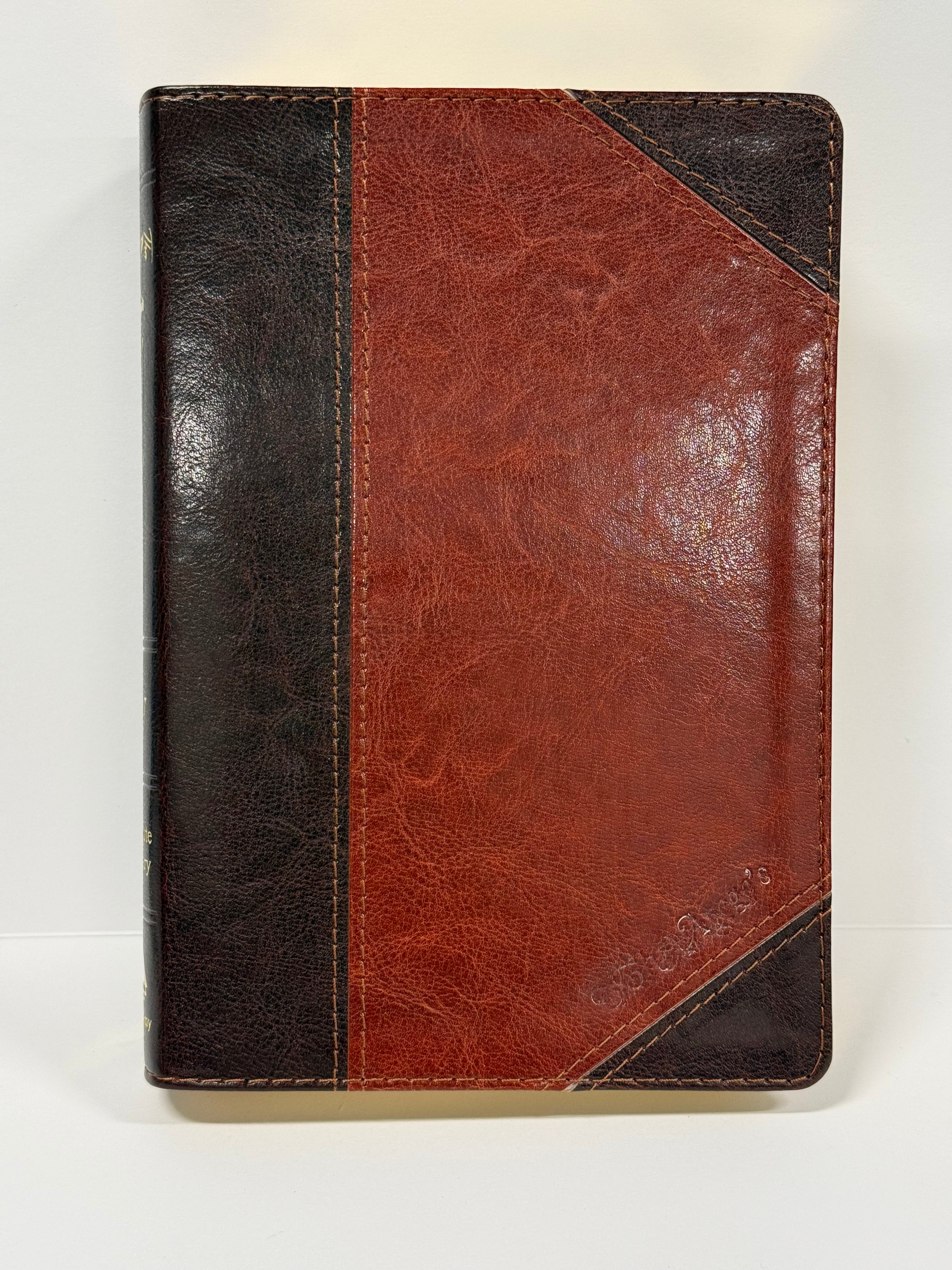 ONE-OF-A-KIND Chestnut - KJV Mission Study Bible With Ellen White Comments by Oklahoma Academy Publications
