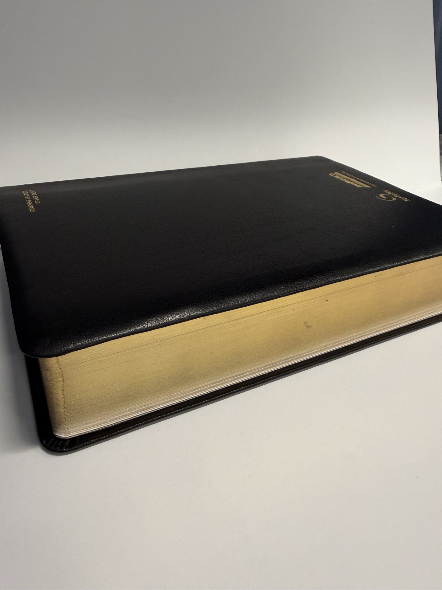 ONE-OF-A-KIND NKJV Prophecy Study Bible Giant Print (Premium Leather) by Amazing Facts