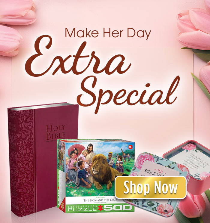 Mother's Day Gift Bundle Bible, Nathan Greene Puzzle & Bible Verse Tin