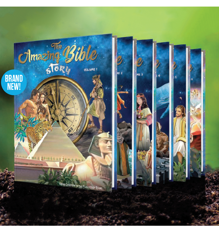 Amazing Bible Story | 6-Volume Set by Safeliz Publishing