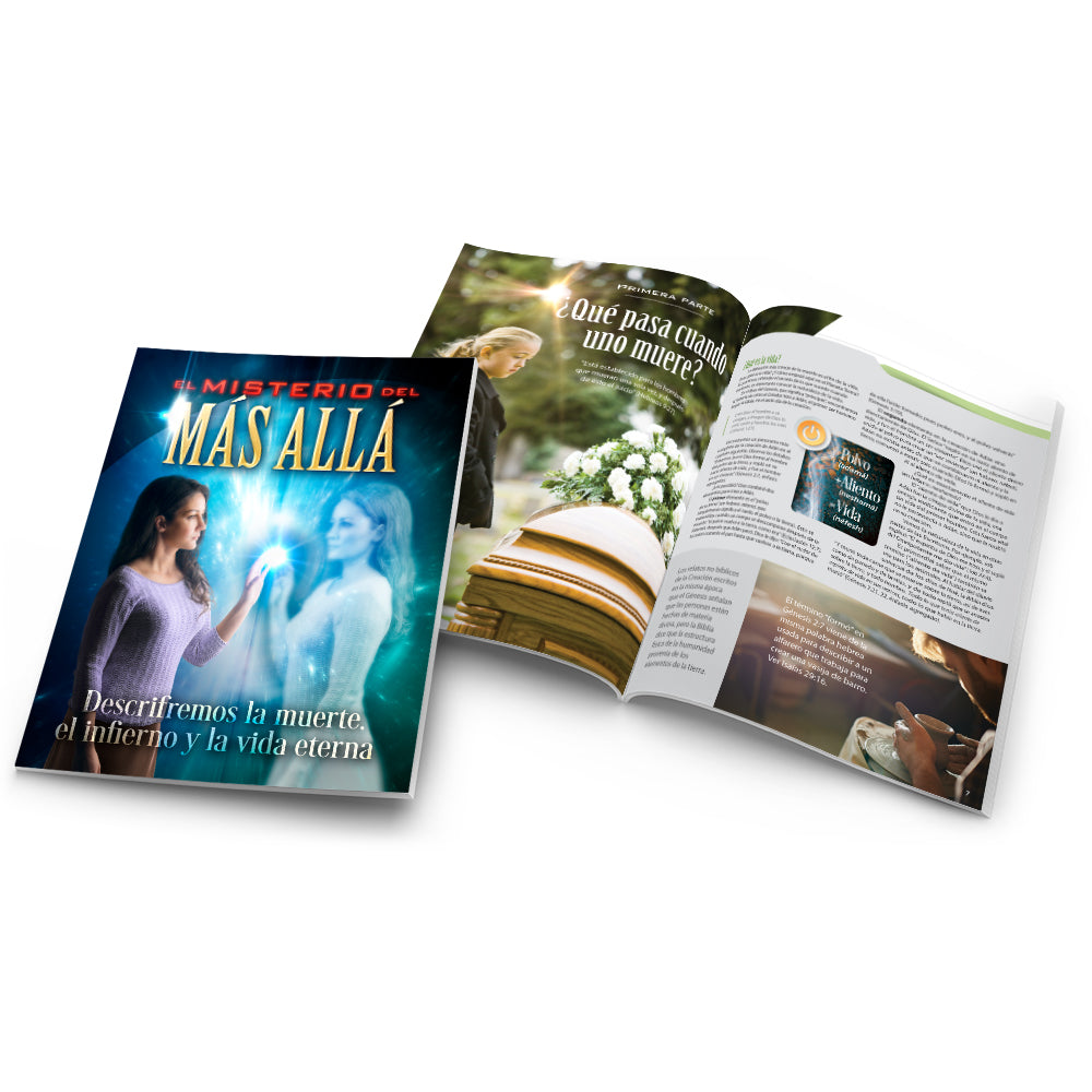 El Misterio Del Mas Alla' (The Afterlife Mystery Magazine in Spanish) by Amazing Facts