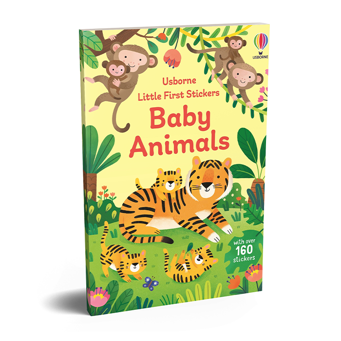 Little First Stickers Baby Animals