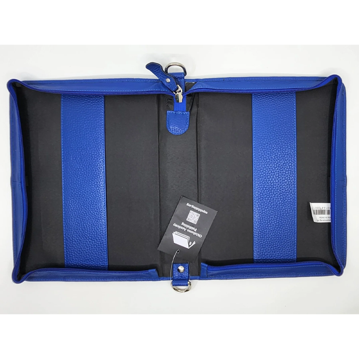Large - Bible Case in Blue Leather