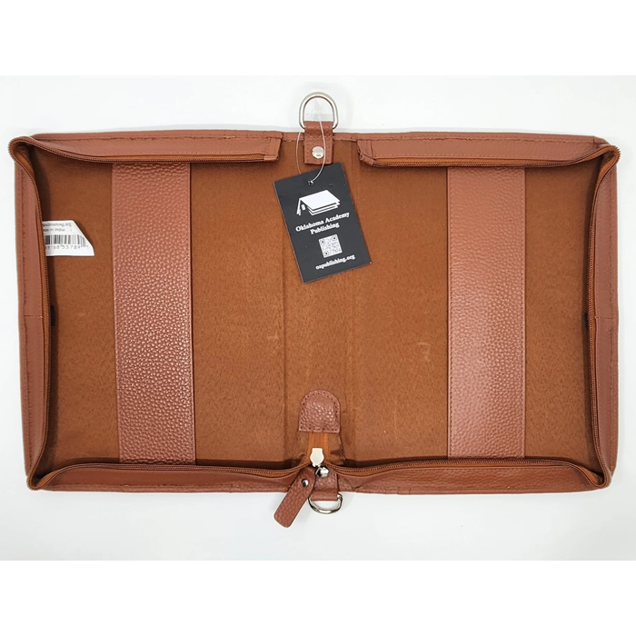 Large - Bible Case in Brown Leather