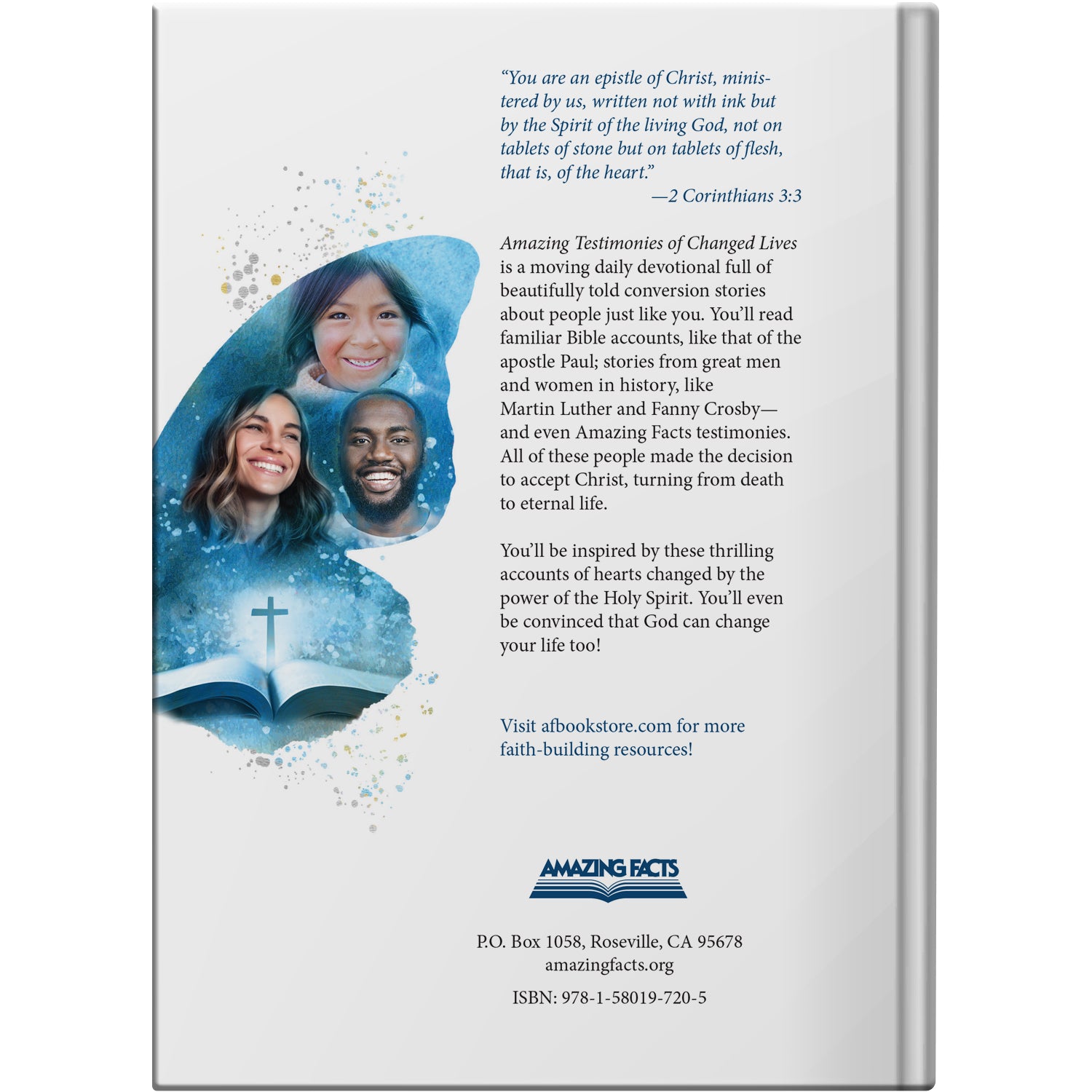 (Hardcover) Amazing Testimonies of Changed Lives: A Daily Devotional by Amazing Facts