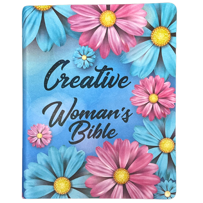 Creative Woman's Bible - blue