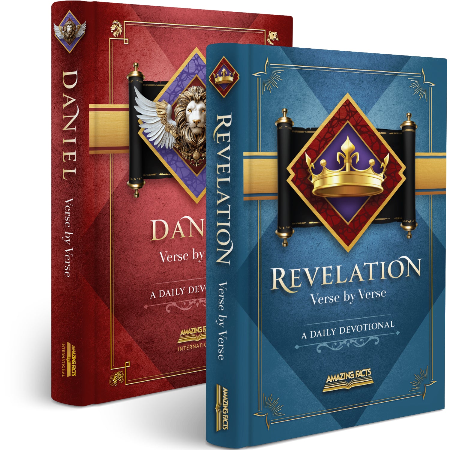 Daniel & Revelation Verse by Verse: A Daily Devotional Set (Hardcover)