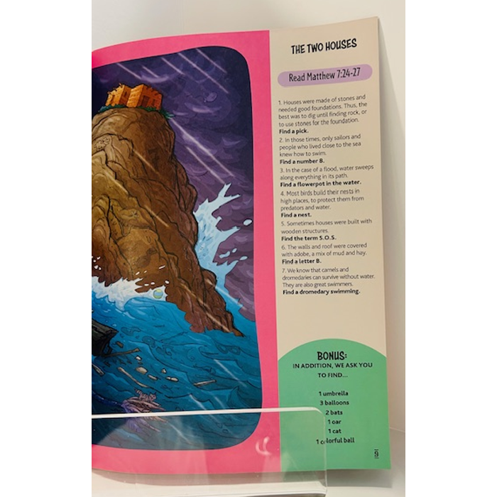 Find Me If You Can! Jesus Parables- Search Activity Book by Safeliz