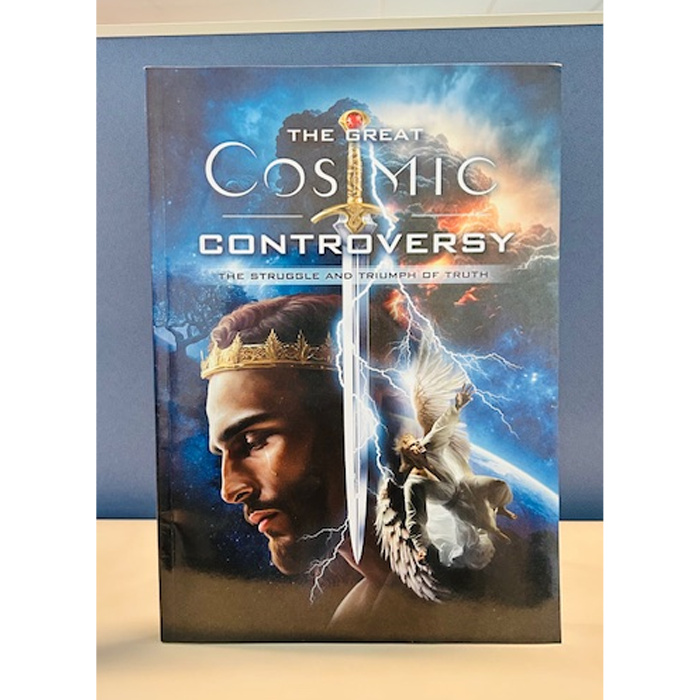 The Great Cosmic Controversy Illustrated Large Print Magabook by Amazing Facts