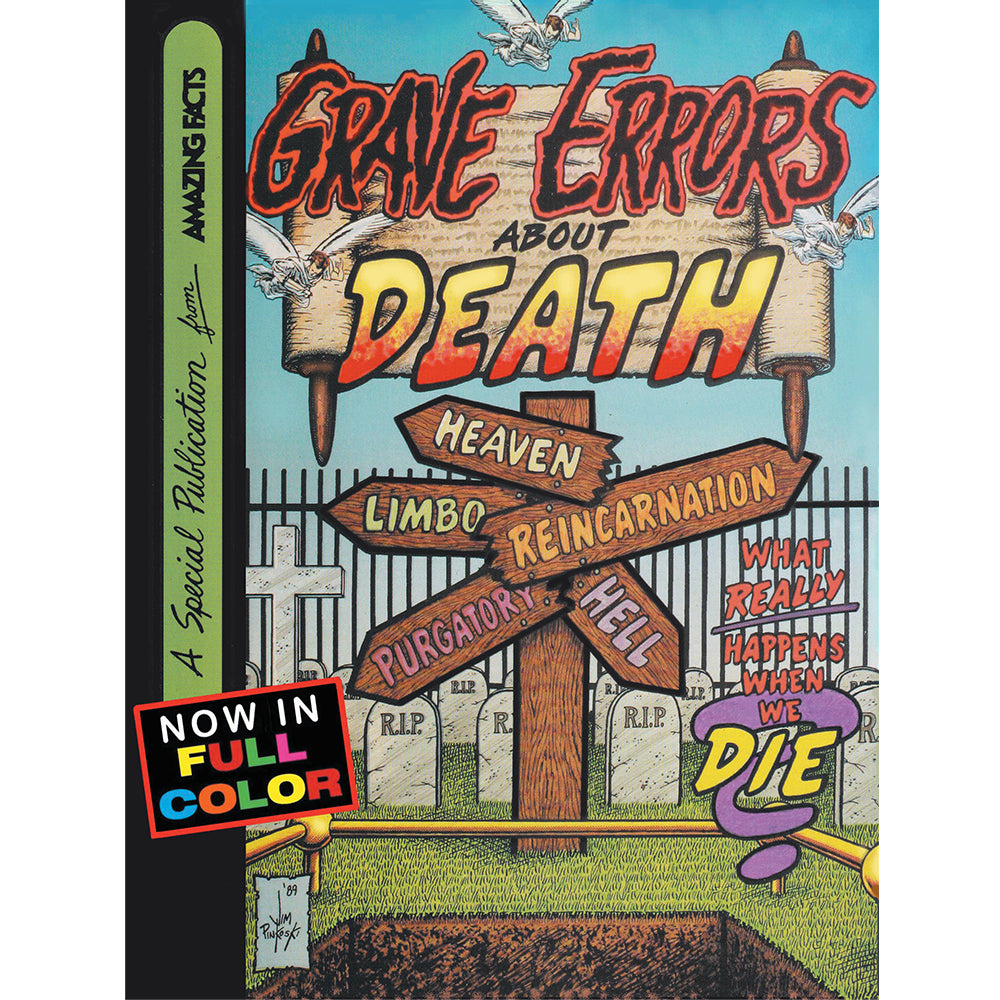 Grave Errors About Death | Coloring Book Edition! by Jim Pinkoski