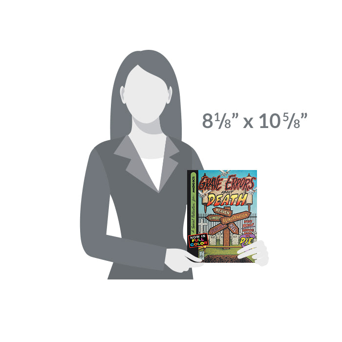 Grave Errors About Death | Coloring Book Edition! by Jim Pinkoski