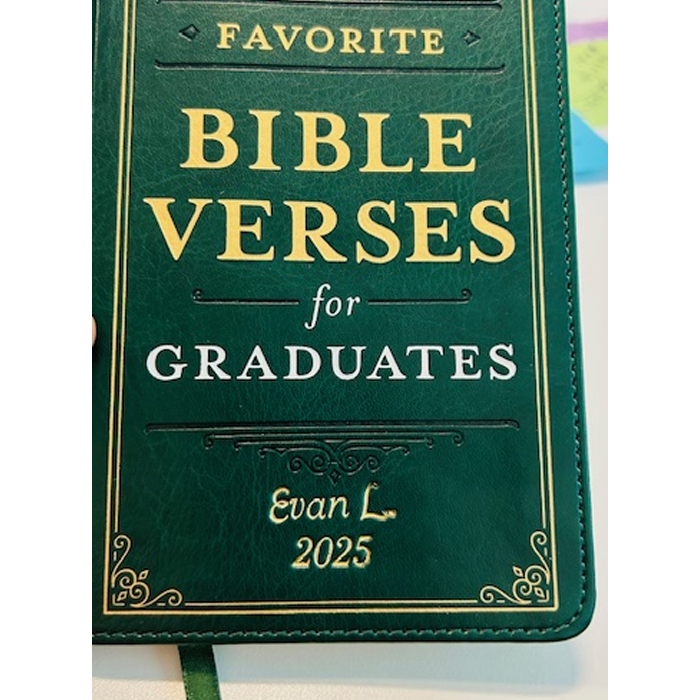 199 Favorite Bible Verses for Graduates by Christian Art Gifts