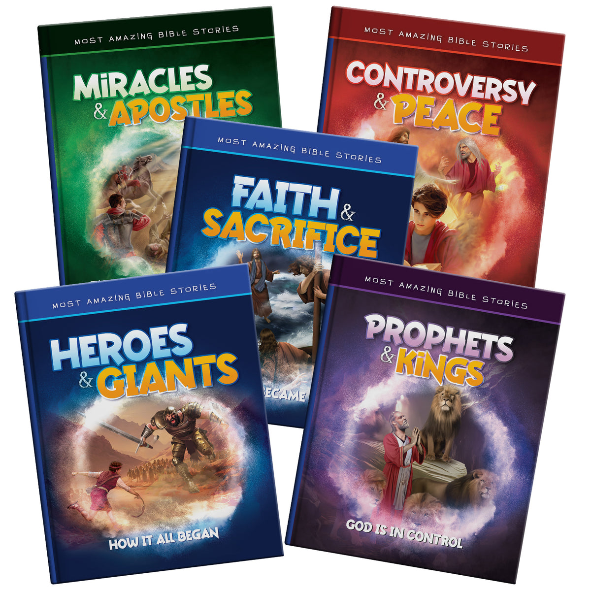 Most Amazing Bible Stories (5-Volume Set) Amazing Facts & Remnant Publications