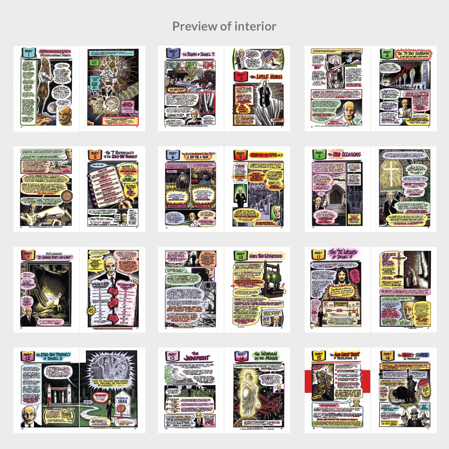 The Prophecies of Daniel and Revelation | Full-Color Edition! by Jim Pinkoski