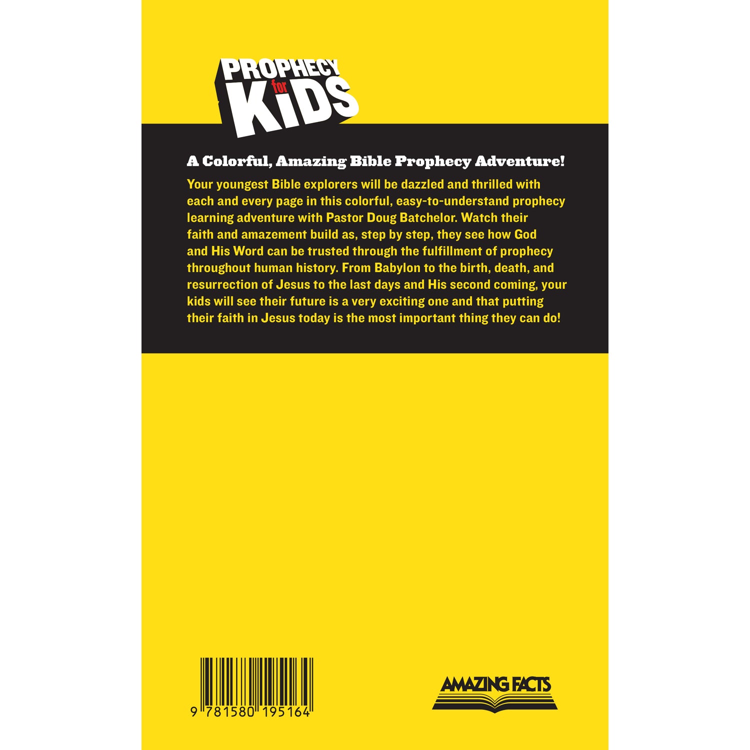 Prophecy for Kids by Doug Batchelor