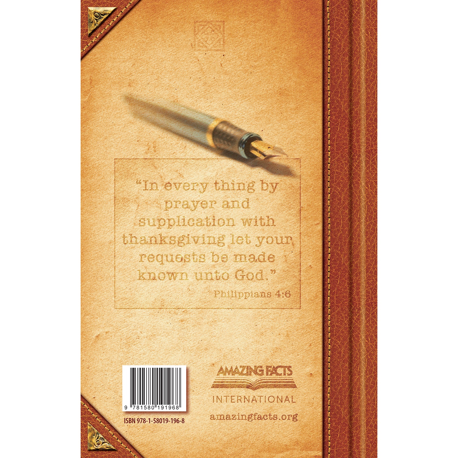 Prayer Journal (Paperback) by Amazing Facts