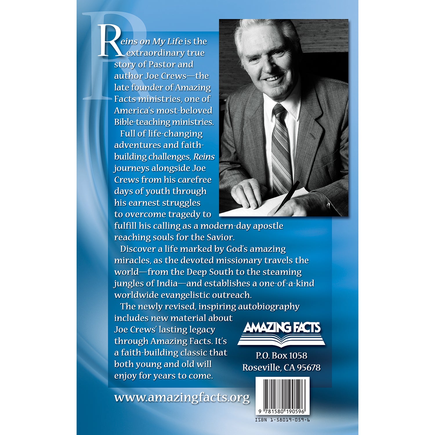 Reins on My Life by Joe Crews