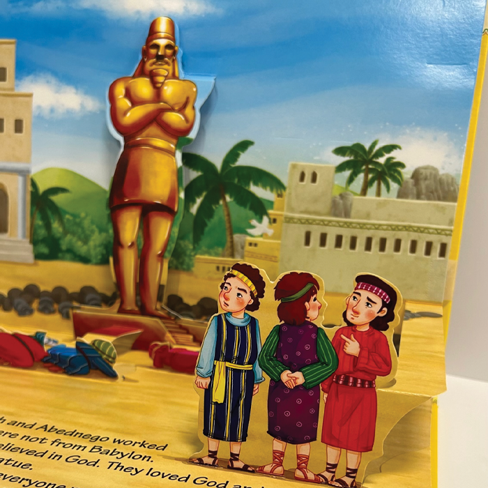 The Fiery Furnace, Bible Stories Pop-Up Book by Safeliz Publishing