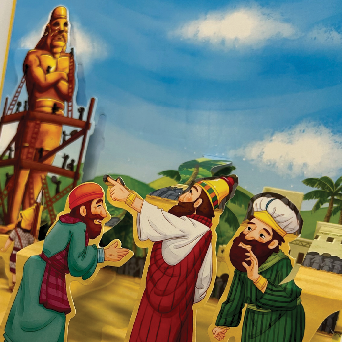 The Fiery Furnace, Bible Stories Pop-Up Book by Safeliz Publishing