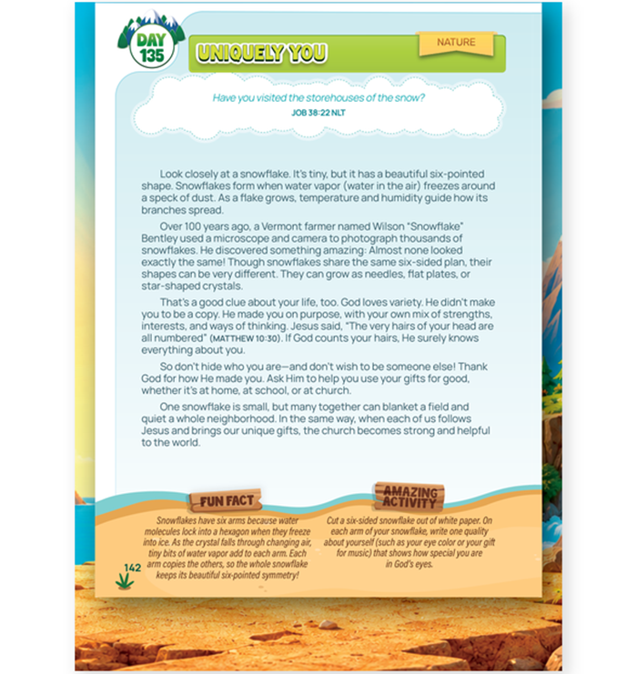 PRE-ORDER! Treasures of Truth: A Daily Devotional for Kids (Leathersoft)