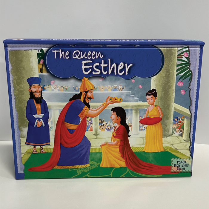 The Queen Esther Bible Stories Pop-Up Book by Safeliz