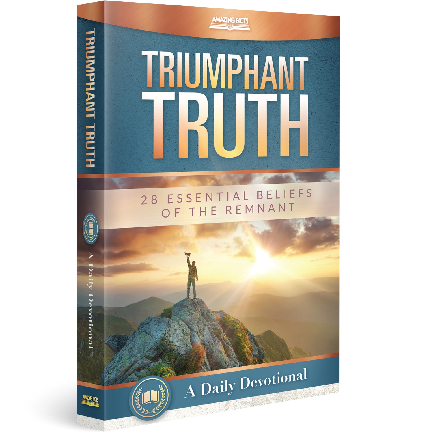(Paperback) Triumphant Truth: A Daily Devotional by Amazing Facts