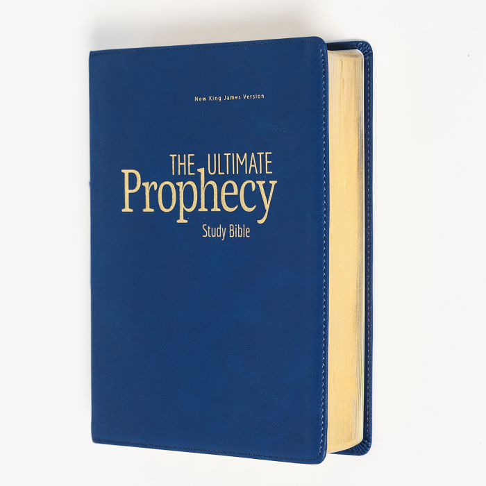 The Ultimate Prophecy Study Bible - Blue Leathersoft by Amazing Facts