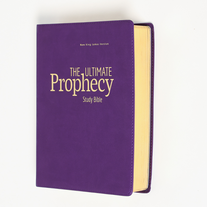 The Ultimate Prophecy Study Bible - Purple Leathersoft by Amazing Facts