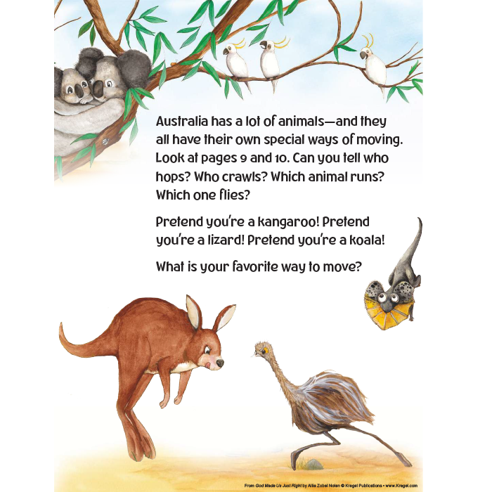 God Made Us Just Right by Kregel