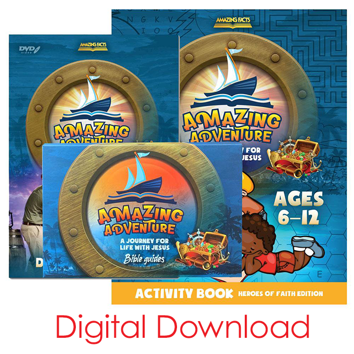 (Digital Download) Amazing Adventure DVD, Study Guide & Activity Book Set by Doug Batchelor