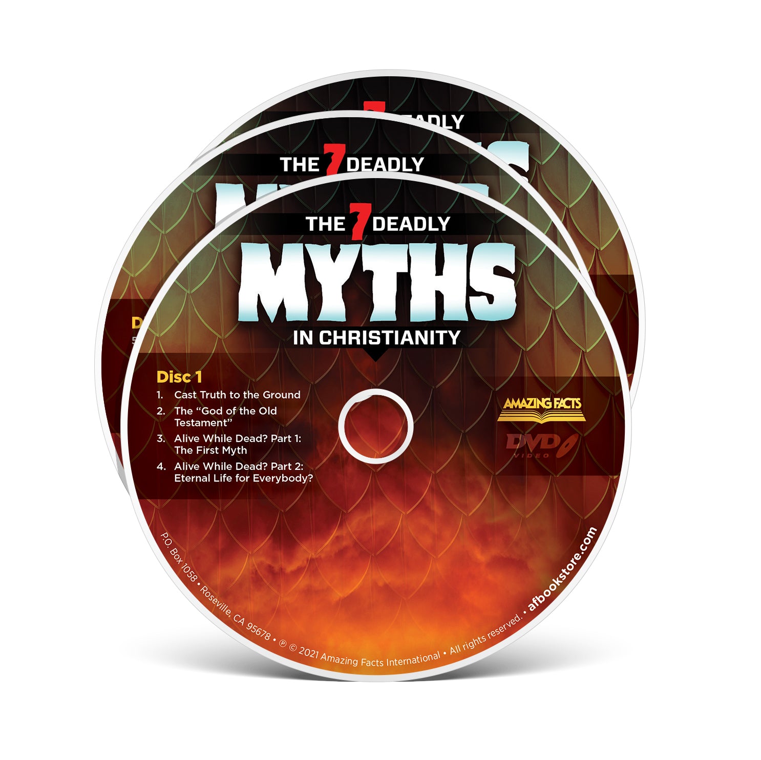 The 7 Deadly Myths DVD Set (10 Messages on 3 DVDs) by Scott Ritsema