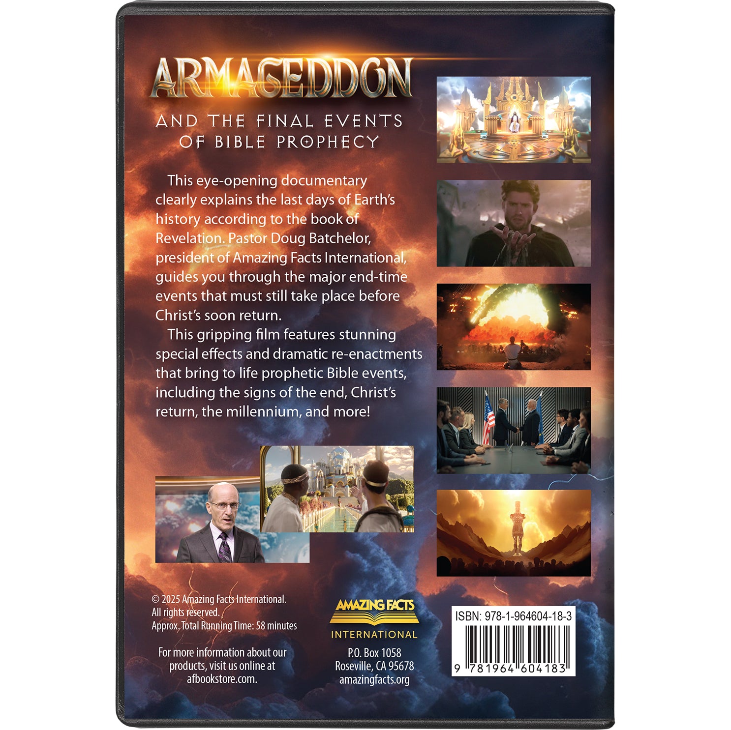 PRE-ORDER! Armageddon Documentary DVD by Pastor Doug Batchelor
