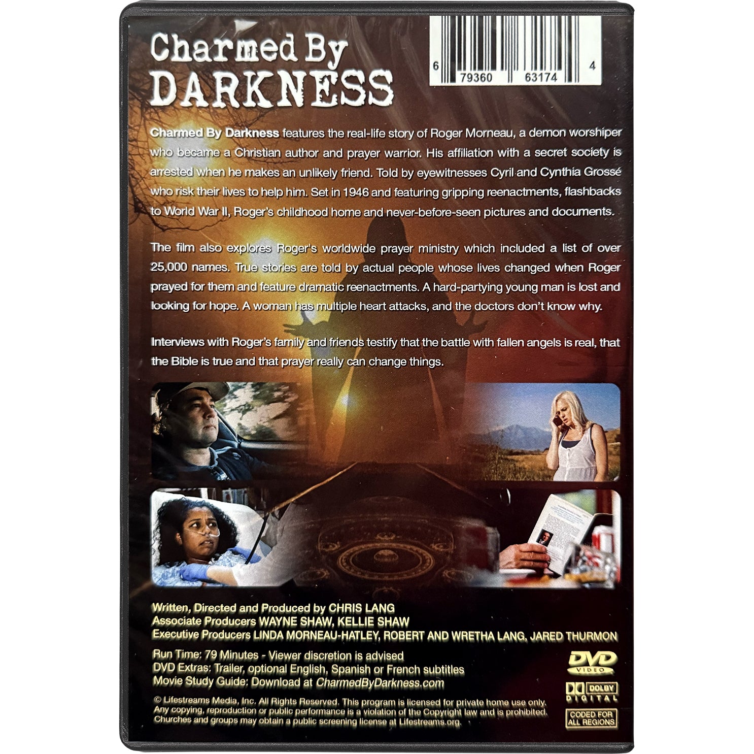Charmed by Darkness (DVD): The Life and Legacy of Roger Morneau by Lifestreams Media