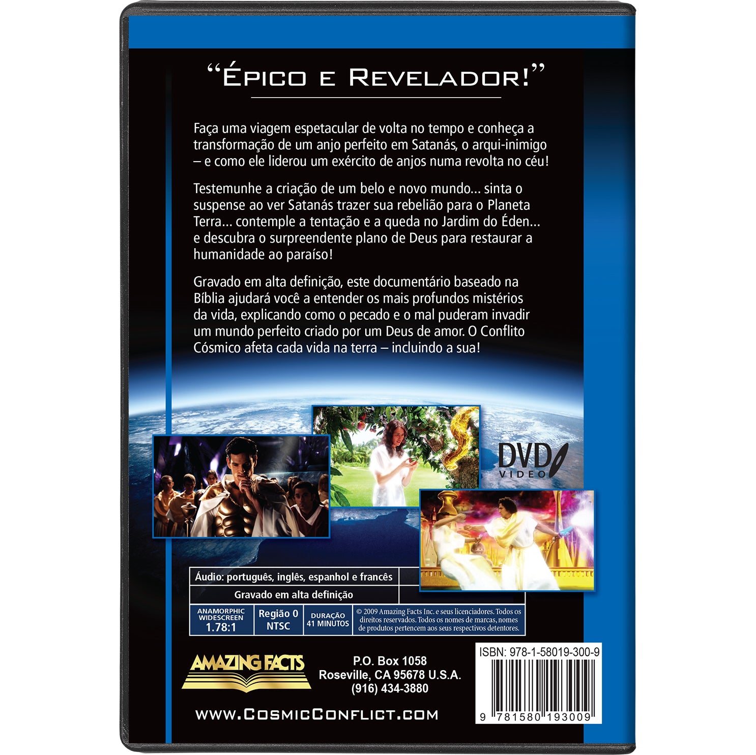 O Conflicto Cosmico (Cosmic Conflict: The Origin of Evil -Portuguese) by Doug Batchelor