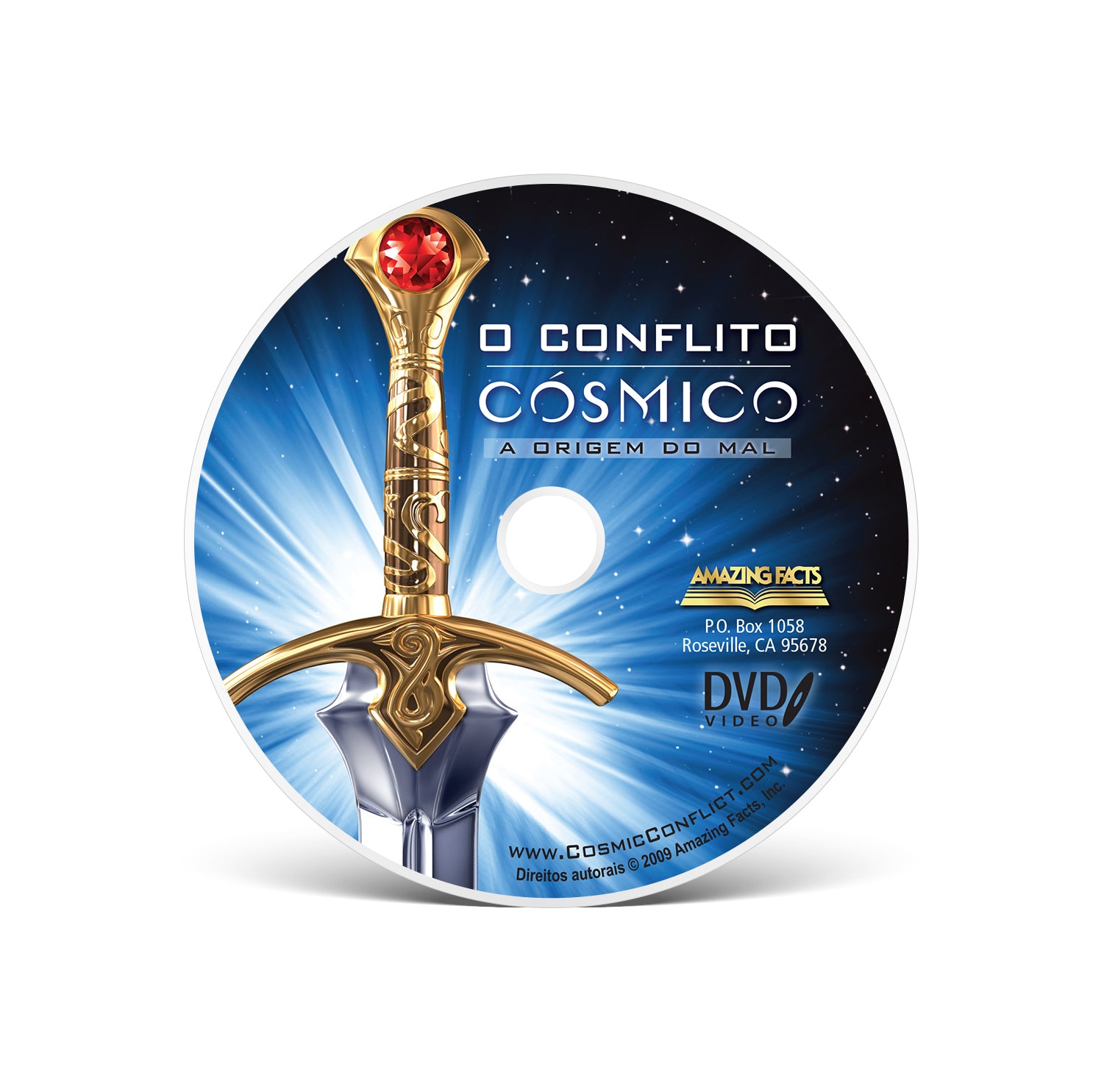 O Conflicto Cosmico (Cosmic Conflict: The Origin of Evil -Portuguese) by Doug Batchelor