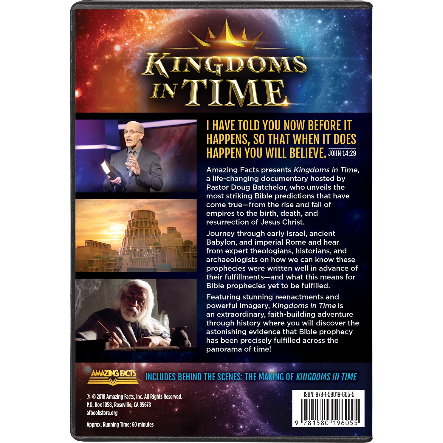 Kingdoms in Time History's Greatest Bible Prophecies DVD by Doug Batchelor