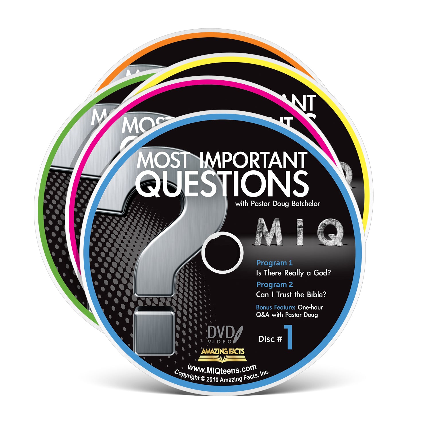 MIQ: Most Important Questions DVDs and Book Set by Pastor Doug Batchelor