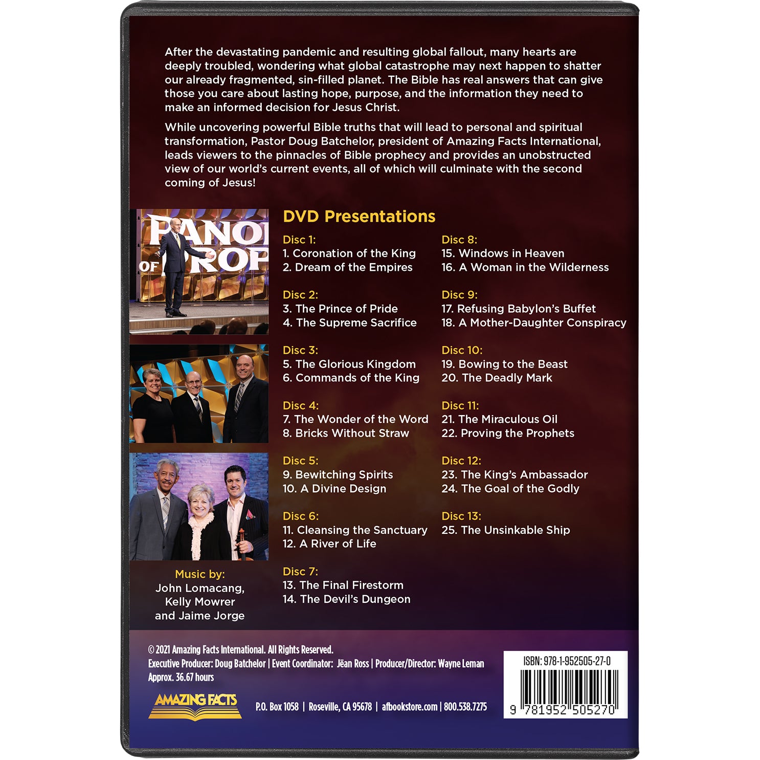 Panorama of Prophecy DVD Set by Amazing Facts