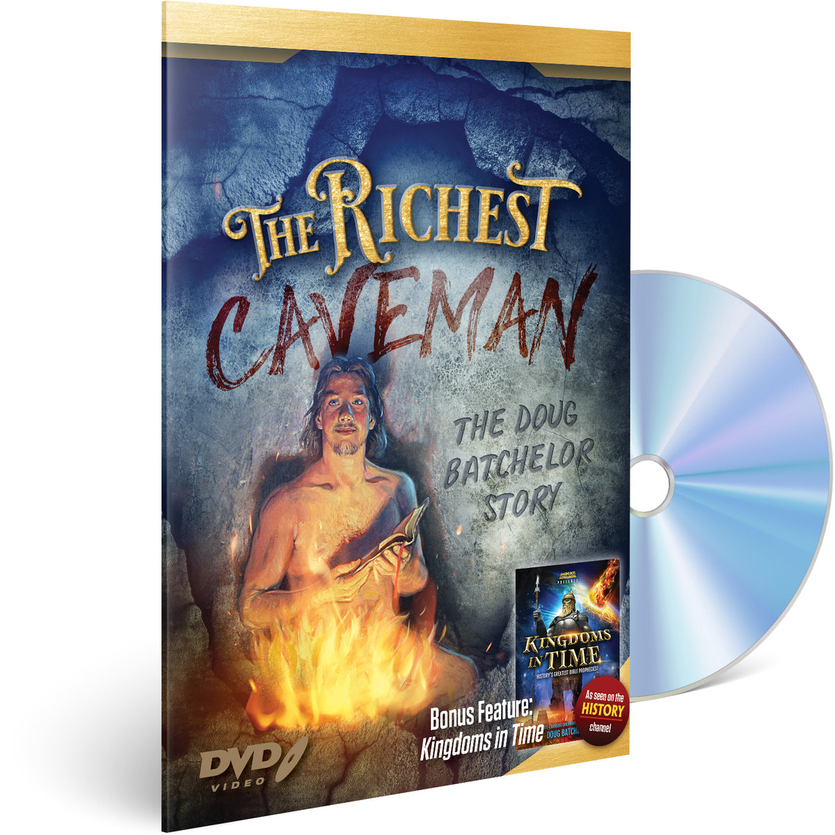 The Richest Caveman + Bonus Feature: Kingdoms in Time Documentary by Doug Batchelor