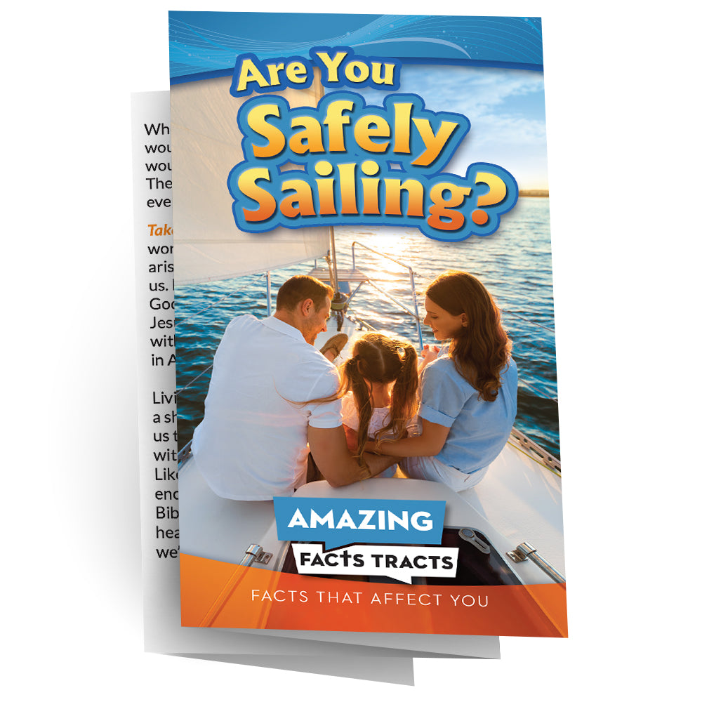 Afacts Tracts (100/pack): Are You Safely Sailing? by Amazing Facts