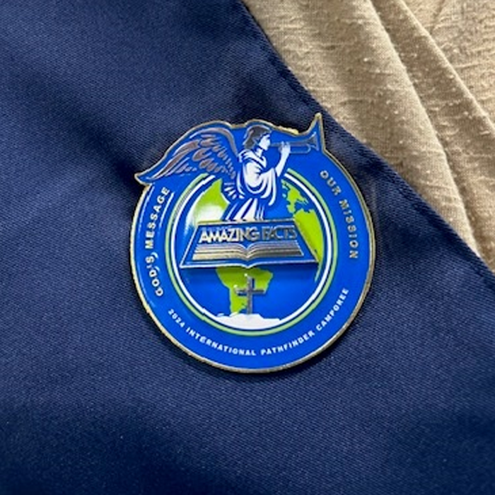 AF Trading Pin - Believe the Promise: International Pathfinder Camporee 2024
