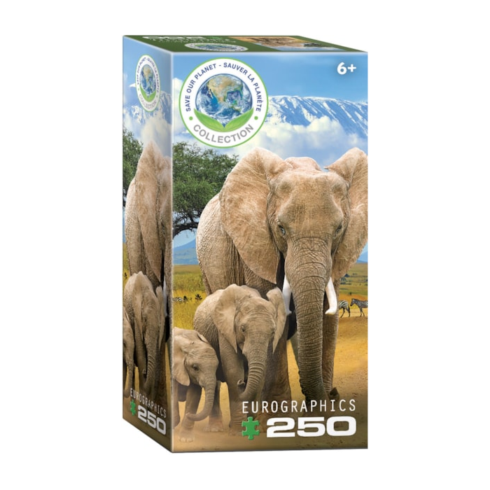 Clearance - Elephants Puzzle - 250 pieces