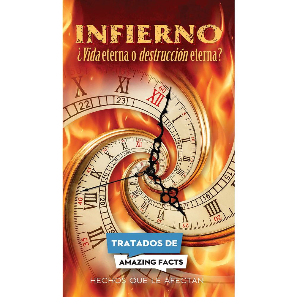AFacts Tracts (100/pack): Infierno: Vida eterna o destrucción eterna? by Amazing Facts
