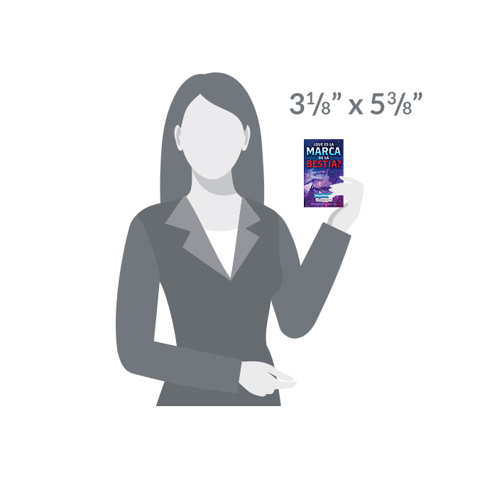 AFacts Tracts (100/pack): Que' Es La Marca De La Bestia? (What is the Mark of the Beast) by Amazing Facts